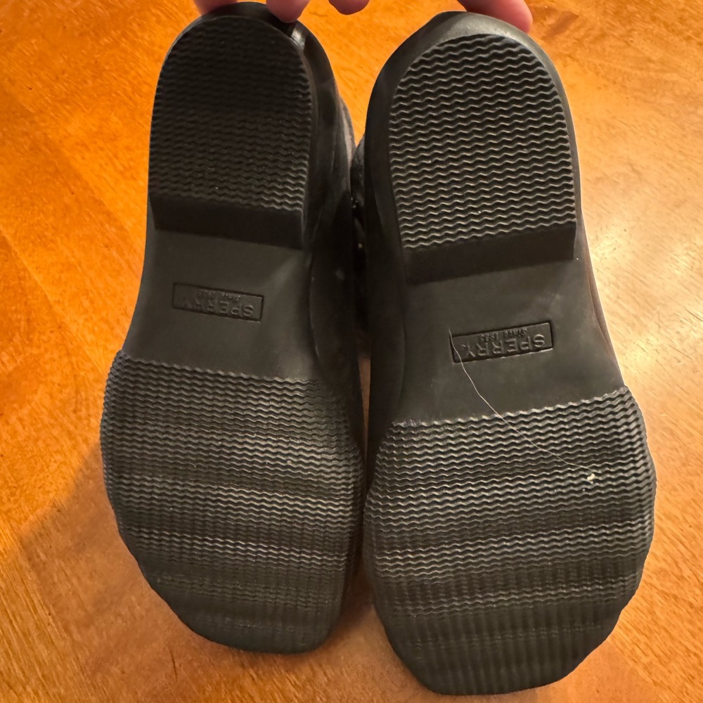Black Sperry Waterproof Boots - Picture 3 of 5